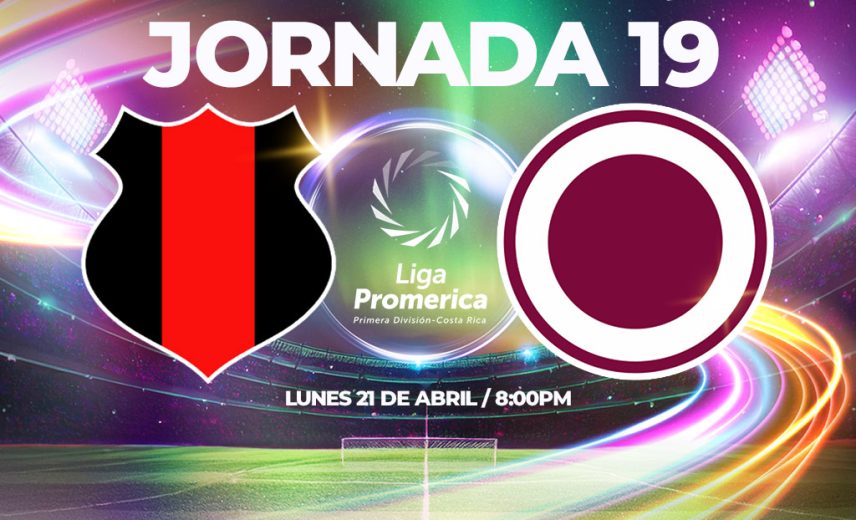 Clásico Liga Deportiva Alajuelense vs Saprissa de la Jornada 19, Liga Promerica.